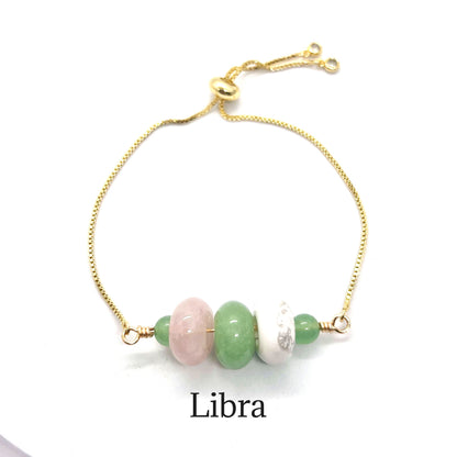 📿 Pulseras por Signo Zodiacal | Victoria en Esencia | Joyería con piedras naturales.