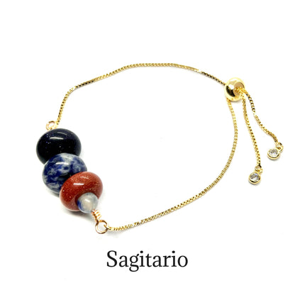 📿 Pulseras por Signo Zodiacal | Victoria en Esencia | Joyería con piedras naturales.
