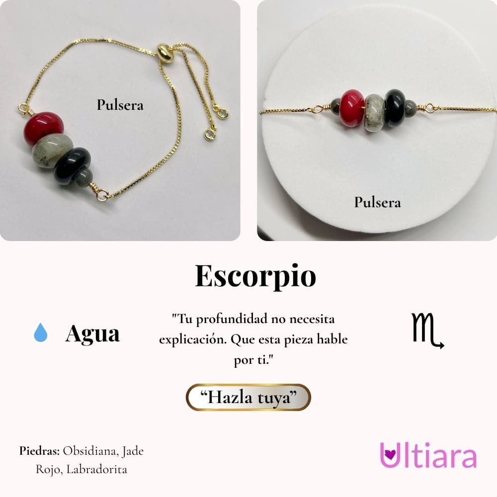 📿 Pulseras por Signo Zodiacal | Victoria en Esencia | Joyería con piedras naturales.