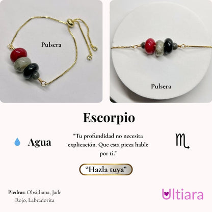 📿 Pulseras por Signo Zodiacal | Victoria en Esencia | Joyería con piedras naturales.