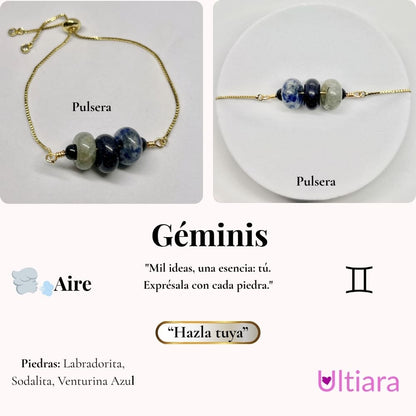 📿 Pulseras por Signo Zodiacal | Victoria en Esencia | Joyería con piedras naturales.