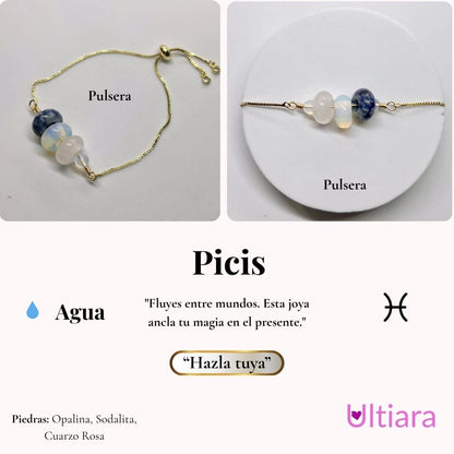 📿 Pulseras por Signo Zodiacal | Victoria en Esencia | Joyería con piedras naturales.