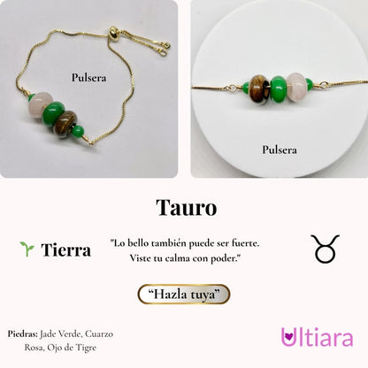 📿 Pulseras por Signo Zodiacal | Victoria en Esencia | Joyería con piedras naturales.